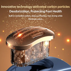 Multi-Function Heated Shoe & Sock Dryer – Foldable, Electric & Efficient (Multicolor)