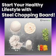 Stainless Steel Chopping Board – Hygienic, Durable & Stylish for Every Kitchen