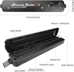 Portable Multi-functional Food Vacuum Sealer – Keep Food Fresh, Longer!