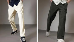 Trousar Pack of 2 for Men – Elegant, Stretchable, and All-Day Comfortable Pants