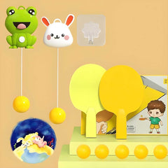 Indoor Hanging Table Tennis with Balls – Space-Saving Fun for All Ages