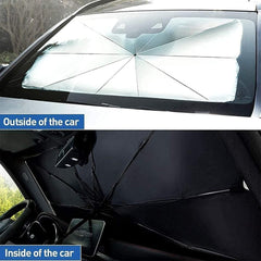 Car Windshield Sun Shade Umbrella – Foldable & UV Protective