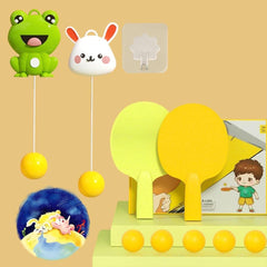 Indoor Hanging Table Tennis with Balls – Space-Saving Fun for All Ages