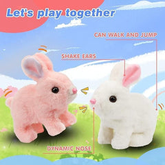 Rabbit Soft Toy for Realistic Walking – Fun, Interactive & Adorable!