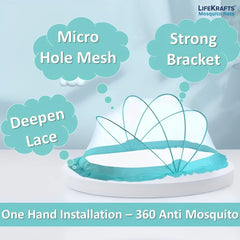 Foldable Baby Mosquito Net – Safe, Comfortable & Travel-Friendly Protection for Your Baby