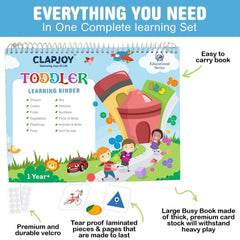 Toddler Learning Binder – Fun, Interactive & Educational Tool for Early Childhood Development