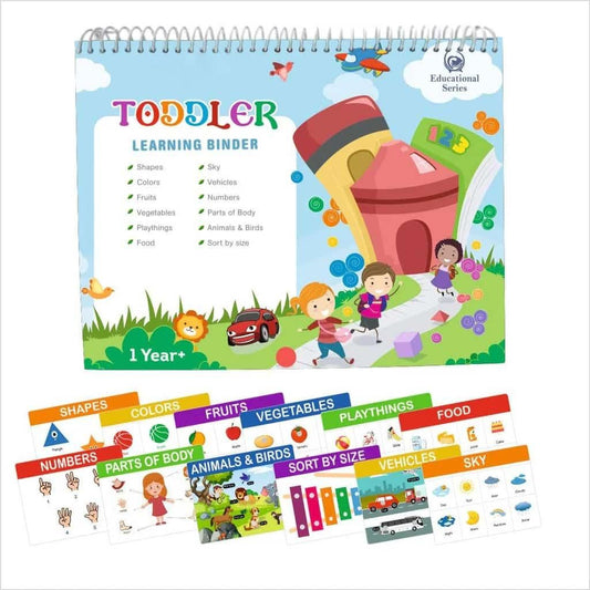 Toddler Learning Binder – Fun, Interactive & Educational Tool for Early Childhood Development