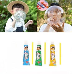 Blow Bubble Balloons Toys (Pack of 3 Tubes) – Endless Fun in Every Puff!
