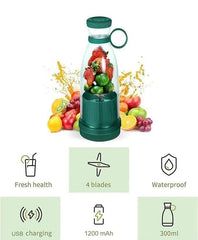 Travel Portable Mini Juice Blender – USB Rechargeable & Compact Design