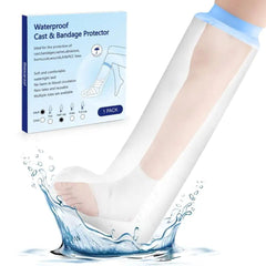 Waterproof Cast Cover for Leg – Reusable, Leak-Proof & Comfortable Fit
