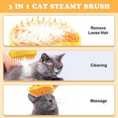 Steaming Pet Hairbrush – The Ultimate Grooming Tool for a Healthier Coat