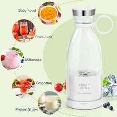 Travel Portable Mini Juice Blender – USB Rechargeable & Compact Design