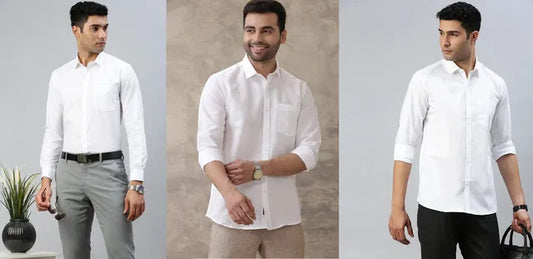 Pack of 3 Shirts for Men – Classic Style Meets Everyday Comfort